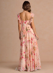 Leilani {color} Maxi Dress sp_abstract_bouquet_floral_#111401