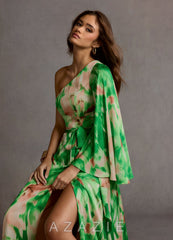 Caprice {color} Maxi Dress sp_green_rainforest_print_#gr134272