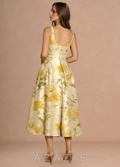 Briac {color} Midi Dress sp_lemon_sorbet_#ls134245