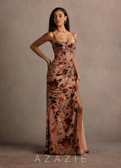 Aurra {color} Maxi Dress sp_mauve_multi_#mm134318