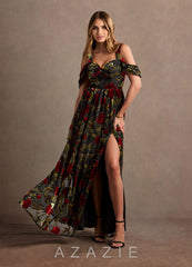 Tracy {color} Maxi Dress sp_black_multi_#bm1343201