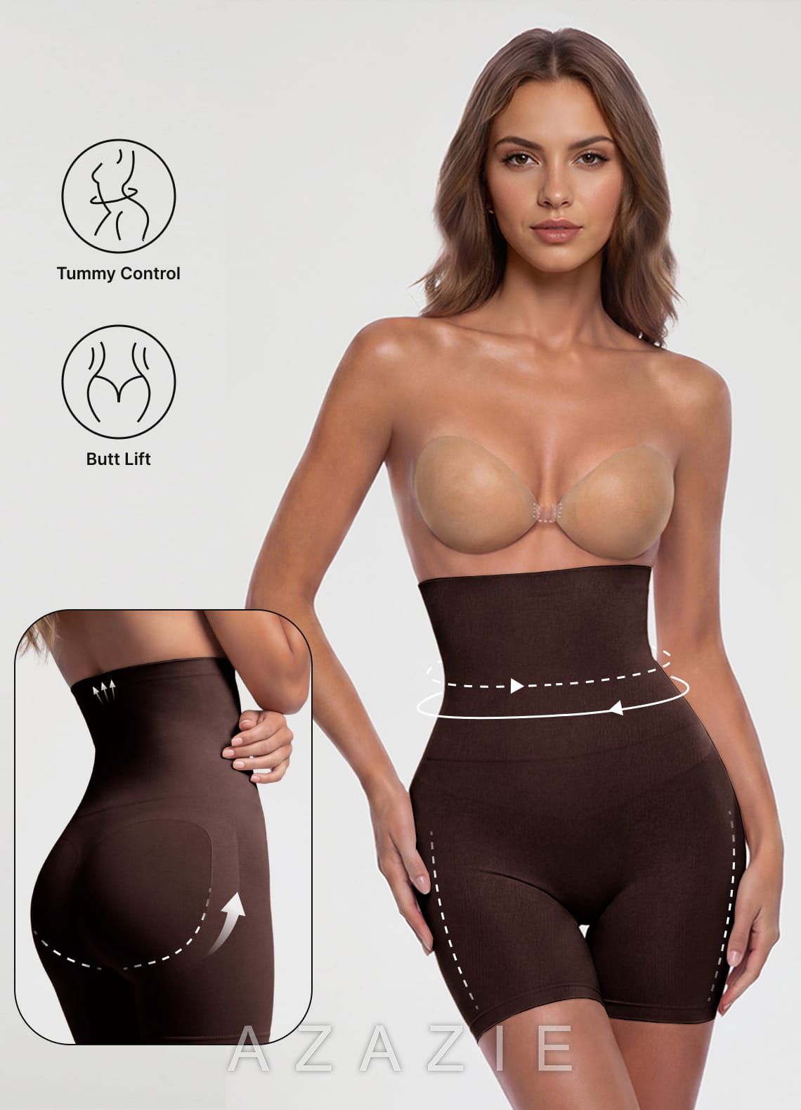 Azazie Seamless Butt Lift Short