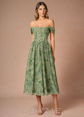 Hazel {color} Midi Dress sp_green_floral_#gf134901