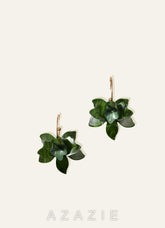 Minimalist Acetate Flower Earrings