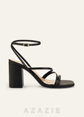 Ankle Strap Block Heel Sandals