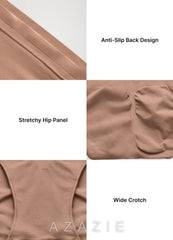 Anti-Roll High Compression Shaper Briefs