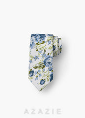Men's Cotton Floral Tie