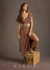 Rileigh {color} Midi Dress sp_pink_floral_#pf134309