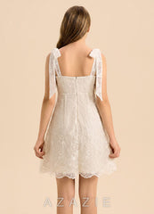 Azazie Elodie Junior Formal Dress white_#wt134112