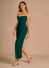 Liliah {color} Maxi Dress sp_forest_green_#fg134223