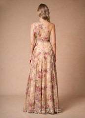 Hestia One Shoulder Maxi Dress