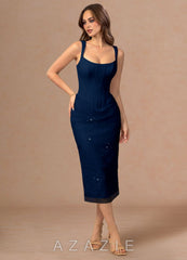 Niamh {color} Midi Dress navy_#ny134188