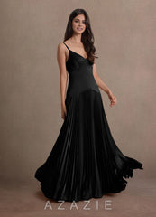 Jill {color} Dropped Waist Gown black