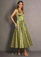 Isabeau {color} Maxi Dress sp_moss_navy_#mn134320