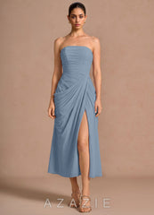 Kaavia {color} Midi Dress dusty_blue_#db134134