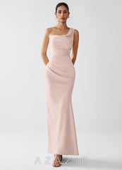 Kira {color} Luminous Satin Maxi Dress sp_blushing_pink_#bp454