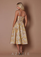 Maggy {color} Midi Dress sp_vintage_gold_#vg134221