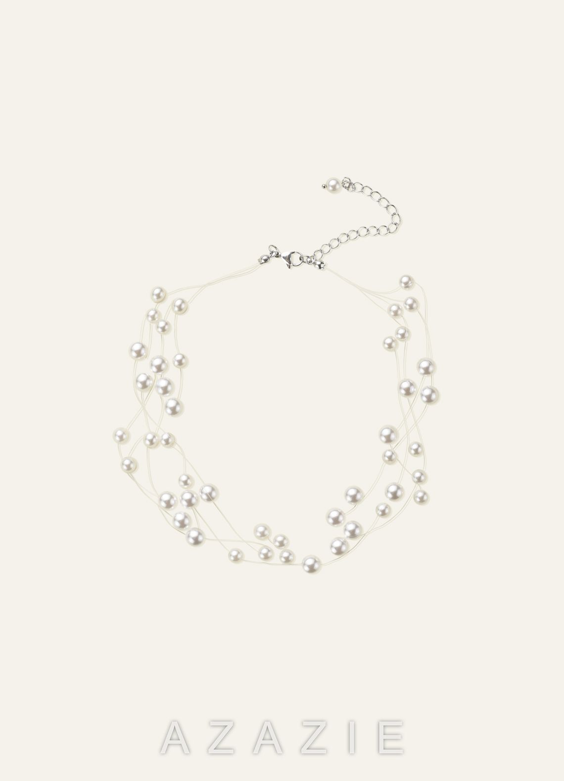 Floating Freshwater Pearl Necklace
