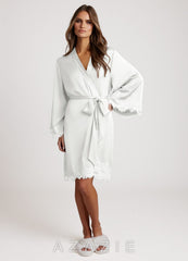 Signature Lace Satin Robes