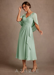 Azazie Forums Agave A-Line Lace Dress agave