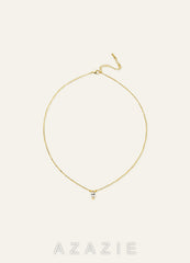 Marquise Zirconia Pendant Necklace