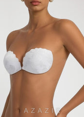 Azazie Diamond White Lace Push-Up Pasties