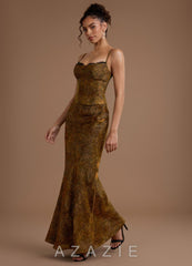 Reya {color} Maxi Dress sp_mocha_paisley_#mp134312