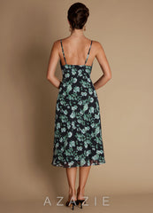 Julia {color} Midi Dress sp_noir_bloom_#nb134373