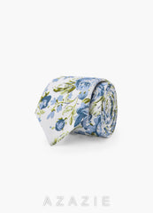 Men's Cotton Floral Tie