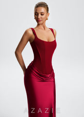 Rynette {color} Maxi Dress sp_burgundy_#bg543