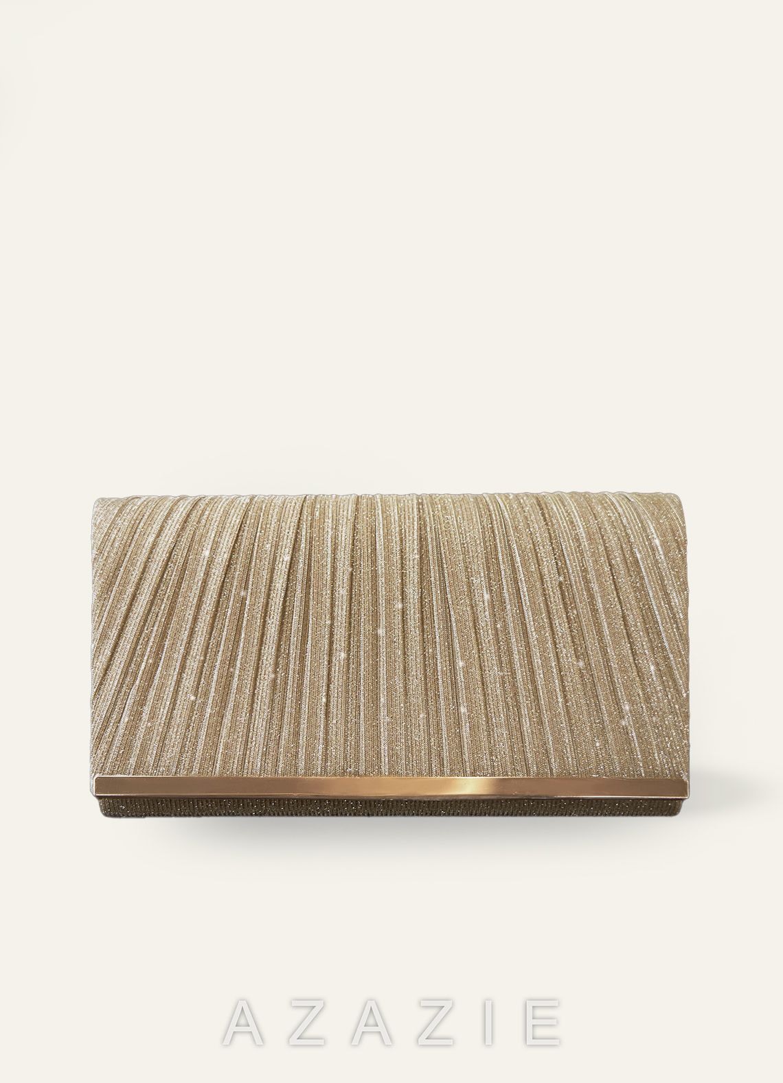 Pleats Elegant Clutch Bag