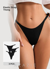 T-Back Barely-There Seamless Thongs (3pics)