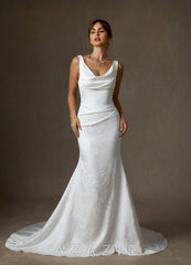 Azazie Hibiscus Diamond White Sheath Floral Jacquard Dress