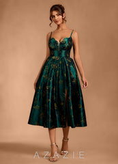 Maelie {color} Midi Dress sp_deep_green_#dg134073