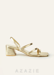 Multi-Way Strappy Block Heel Mule Sandals