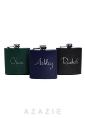 Personalized Flasks For Bridesmaid Gifts black