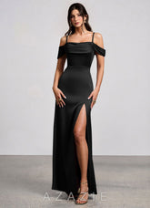 Nerida {color} Luminous Satin Maxi Dress
