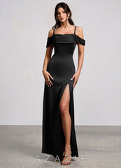 Nerida {color} Luminous Satin Maxi Dress