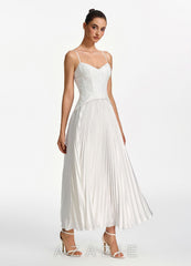 Isolde White Lace A-line Corset Maxi Dress