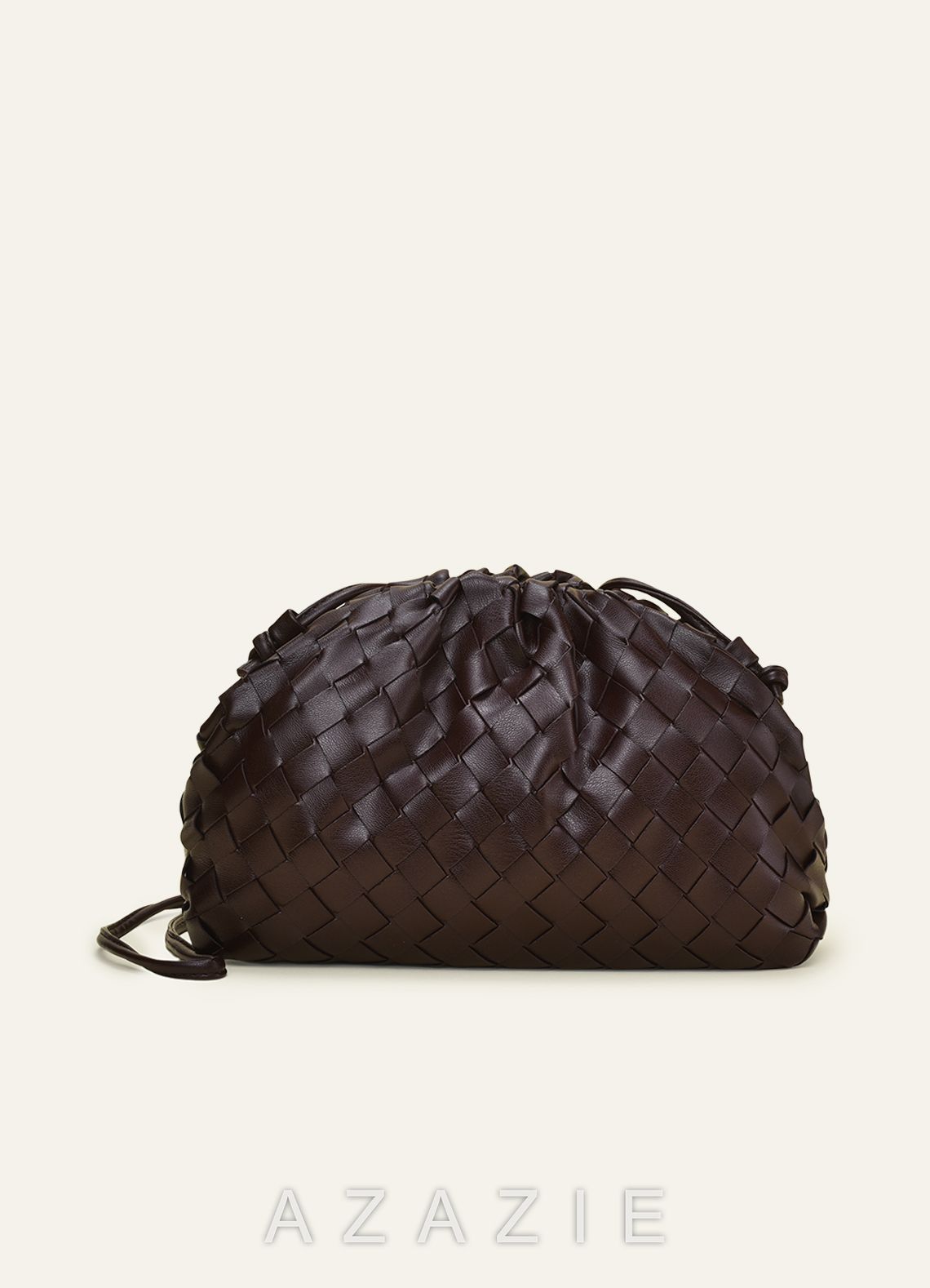 Woven Pouch Shoulder Bag