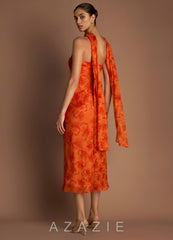 Aisha {color} Midi Dress sp_tangerine_#te134835