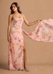 Maëlys {color} Maxi Dress sp_abstract_bouquet_floral_#111401