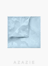 Floral Burnout Pocket Square