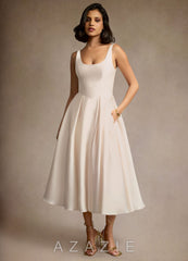 Olivia {color} Pleated Midi Dress