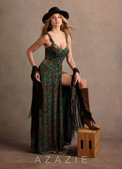 Helena {color} Maxi Dress sp_teal_multi_#tm134312