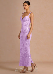 Kiele {color} Maxi Dress sp_frosted_lilac_#fl134222