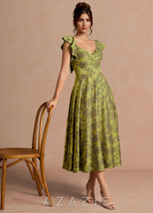 Leilani {color} Midi Dress sp_moss_brown_#mb134752