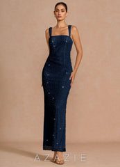 Calanthe {color} Maxi Dress navy_#ny134188