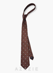 Neat Pattern Woven Tie