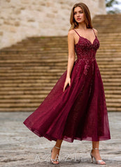 Clementinia Burgundy Sequin Embroidery Lace Beading Tulle Corset Maxi Dress